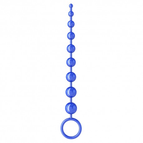 SEX PLEASE! SEXY BEADS 9 ANAL BEADS BLUE