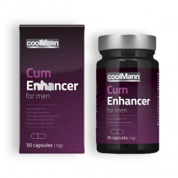 POTENCIADOR DE SEMEN COOLMANN CUM ENHANCER 30 CÁPSULAS