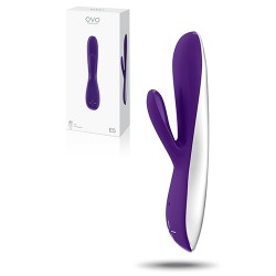 VIBRADOR RECARREGÁVEL E5 OVO ROXO