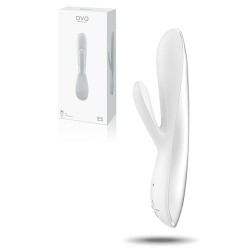 VIBRADOR RECARREGÁVEL E5 OVO BRANCO