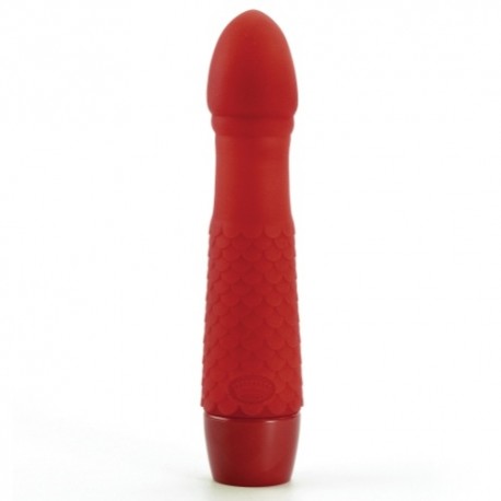 VIBRADOR BRIGIT VERMELHO EMBALAGEM BRANCA