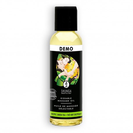 SHUNGA MASSAGE OIL ORGANICA GREEN TEA 60ML