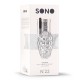 SONO Nº22 REUSABLE STROKER WITH VIBRATING BULLET TRANSPARENT