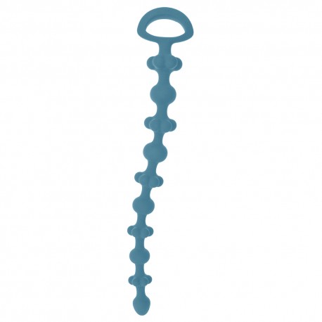 TIRA DE PÉROLAS ANAIS ROYAL CHAIN WITH HANDLE AZUL