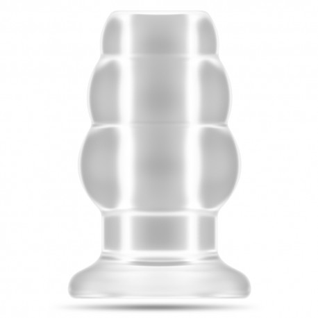 SONO Nº51 LARGE HOLLOW TUNNEL BUTT PLUG CLEAR