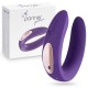 VIBRADOR PARA CASAL DOUBLE PLUS COM CARREGADOR USB