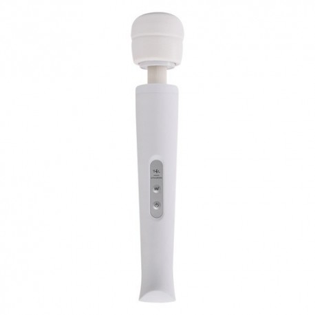 CANDY PIE MAGIC WAND MASSAGER WITH USB CHARGER WHITE