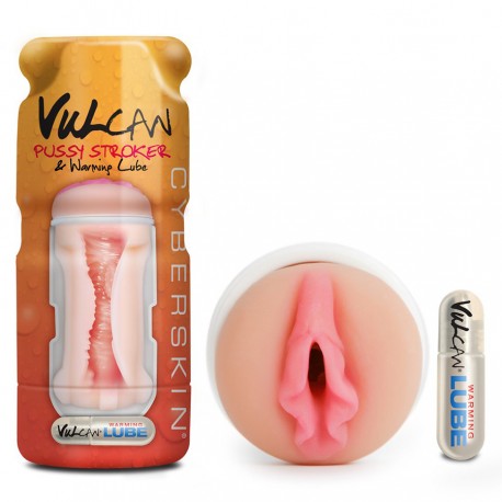 VULCAN WARMING LUBE PUSSY STROKER