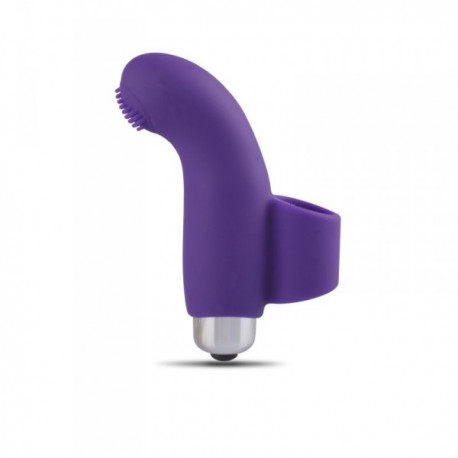 BALA VIBRATORIA FINGER FAN TICKLE USEME MORADA