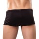 MALE POWER ZIPPER SHORT BLACK