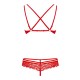 CONJUNTO 860-SET OBSESSIVE ROJO