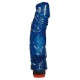 BIG JELLY VIBRATOR BLUE