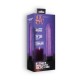 GC 8" THICK REALISTIC DILDO VIBE PURPLE