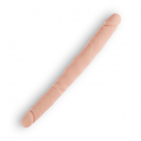 DILDO DUPLO REALISTA ALIVE TWINS L BRANCO 