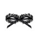 OBSESSIVE A710 LACE MASK BLACK