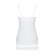 OBSESSIVE MIAMOR CHEMISE AND THONG WHITE