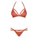 CONJUNTO 838-SET OBSESSIVE ROJO