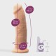 DILDO PREMIUM SILICONA TESSUDO 7,5" VAINILLA CRUSHIOUS