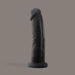 GODE PREMIUM SILICONE TESSUDO 7.5’’ CHOCOLAT CRUSHIOUS