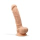 DILDO PREMIUM SILICONA TESSUDO 9" VAINILLA CRUSHIOUS