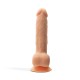 DILDO PREMIUM SILICONE TESSUDO 9,5" BAUNILHA CRUSHIOUS