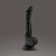 DILDO PREMIUM SILICONA TESSUDO 9,5" CHOCOLATE CRUSHIOUS