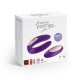 DOUBLE PLUS REMOTE COUPLES VIBRATOR WITH REMOTE AND USB CHARGER