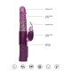 SHOTS TOYS ROTATING RABBIT VIBRATOR PURPLE