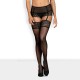 OBSESSIVE CONTICA STOCKINGS BLACK