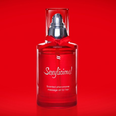 ÓLEO DE MASSAGEM PARA ELA COM FEROMONAS SEXY OBSESSIVE 100ML