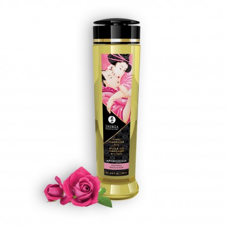 SHUNGA MASSAGE OIL APHRODISIA ROSE 240ML