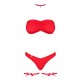 CONJUNTO KISSMAS OBSESSIVE ROJO