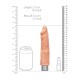 REALISTIC VIBRATING DILDO 8" REALROCK FLESH