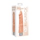 REALISTIC VIBRATING DILDO 8" REALROCK FLESH