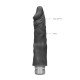 REALISTIC VIBRATING DILDO 8" REALROCK BLACK