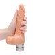 REALISTIC VIBRATING DILDO 7" WITH BALLS REALROCK FLESH