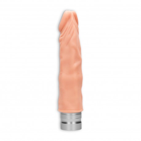 REALISTIC VIBRATING DILDO 7" REALROCK FLESH