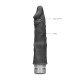 REALISTIC VIBRATING DILDO 7" REALROCK BLACK