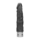 REALISTIC VIBRATING DILDO 7" REALROCK BLACK