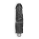 REALISTIC VIBRATING DILDO 10" REALROCK BLACK