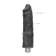 REALISTIC VIBRATING DILDO 10" REALROCK BLACK