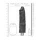 REALISTIC VIBRATING DILDO 10" REALROCK BLACK