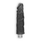 VIBRADOR REALÍSTICO 10" REALROCK NEGRO