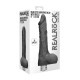 REALISTIC VIBRATING DILDO 9" WITH BALLS REALROCK BLACK