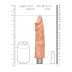 REALISTIC VIBRATING DILDO 9" REALROCK FLESH