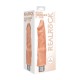 VIBRADOR REALÍSTICO 9" REALROCK BRANCO