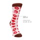 SHOTS LIP LOVE SOCKS - 36-41