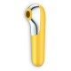 VIBRADOR DUAL LOVE CON APP SATISFYER AMARILLO