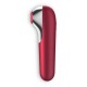 VIBRADOR DUAL LOVE COM APP SATISFYER VERMELHO