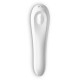 SATISFYER DUAL PLEASURE VIBRATOR WITH APP WHITE